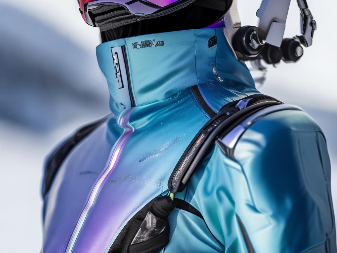 无人机复合物料打造智能滑雪服